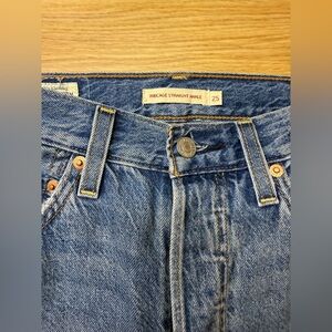 LEVIS JEANS - Ribcage Straight Ankle - Size 25